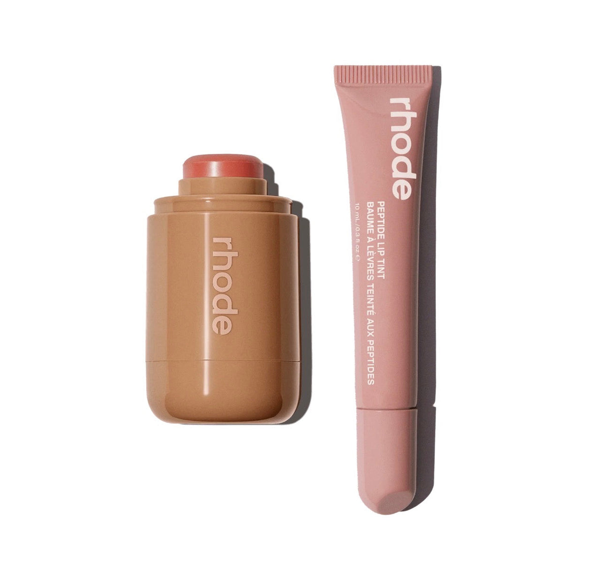 Rhode Toast Lip Tint & Freckle Pocket Blush Rhode Lip Gloss + Blush Set