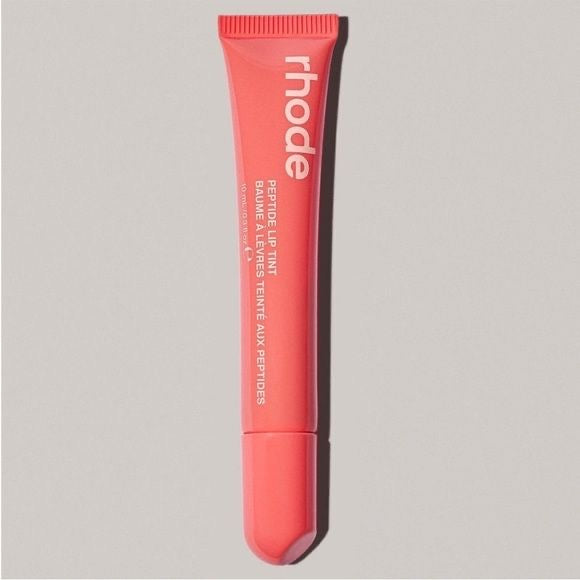 Rhode Peptide Lip Tint Peach Pit Glossy Hydrating Lip Tint