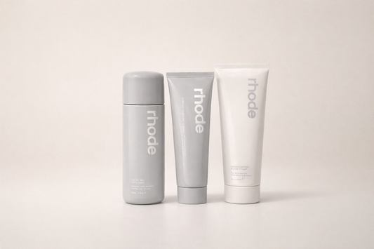 Rhode Glow Skincare Bundle Complete Daily Skincare Routine