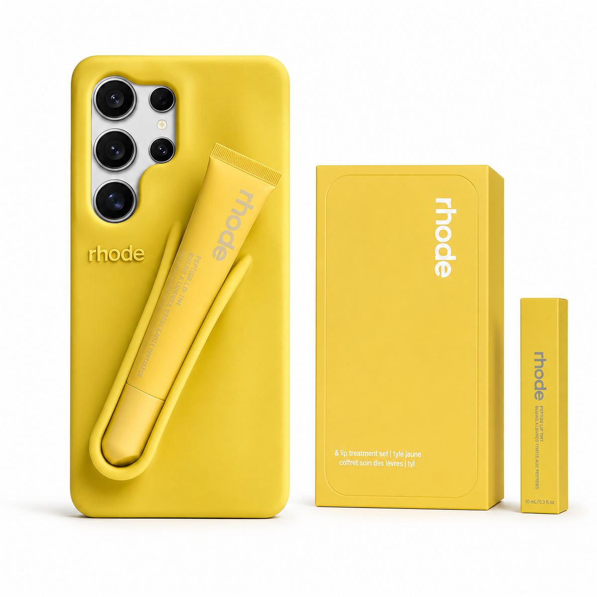 Rhode Phone Case Lemontini For Samsung with lipgloss
