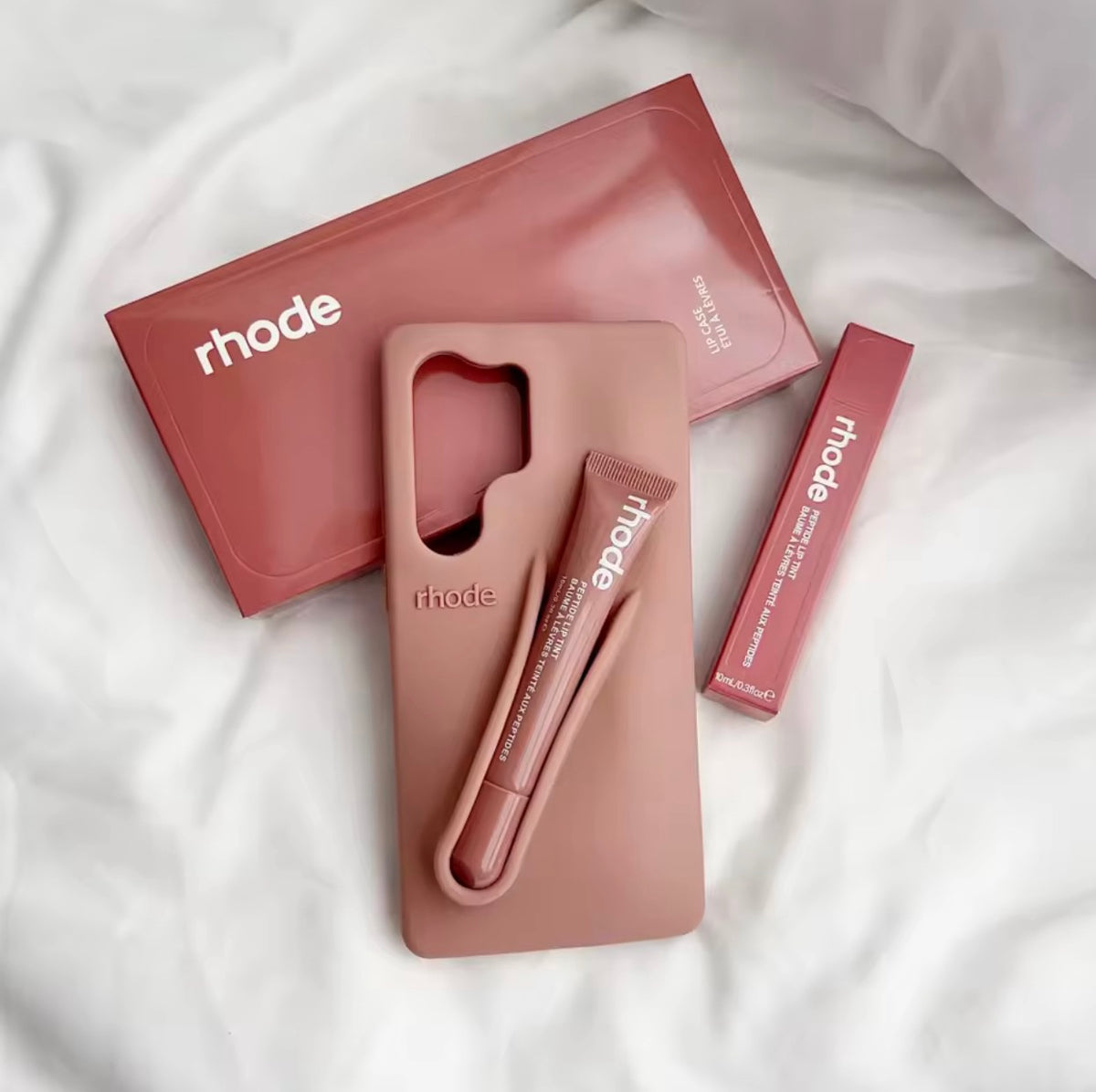 Rhode Phone Case Toast For Samsung with lipgloss