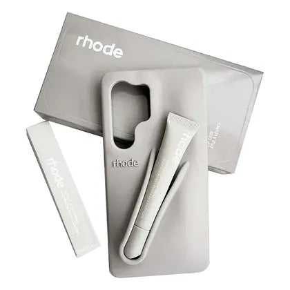 Rhode Phone Case Gray For Samsung with lipgloss