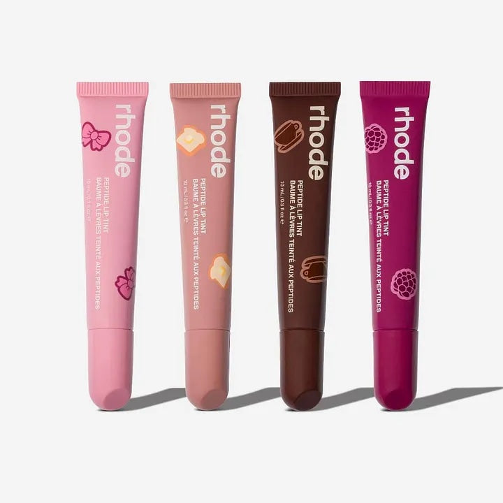 rhode scented peptide lip tint set