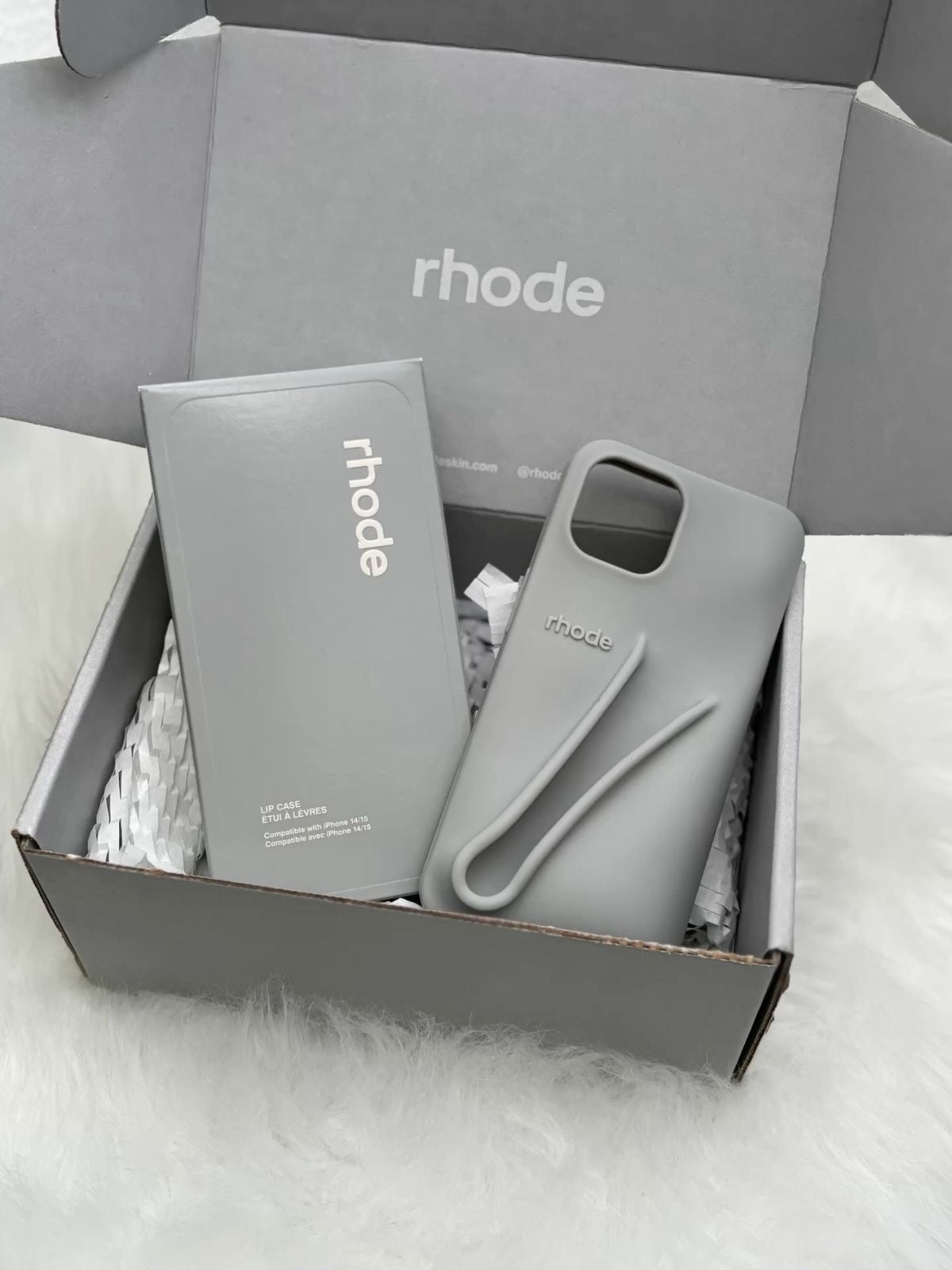 Rhode Phone Case Gray