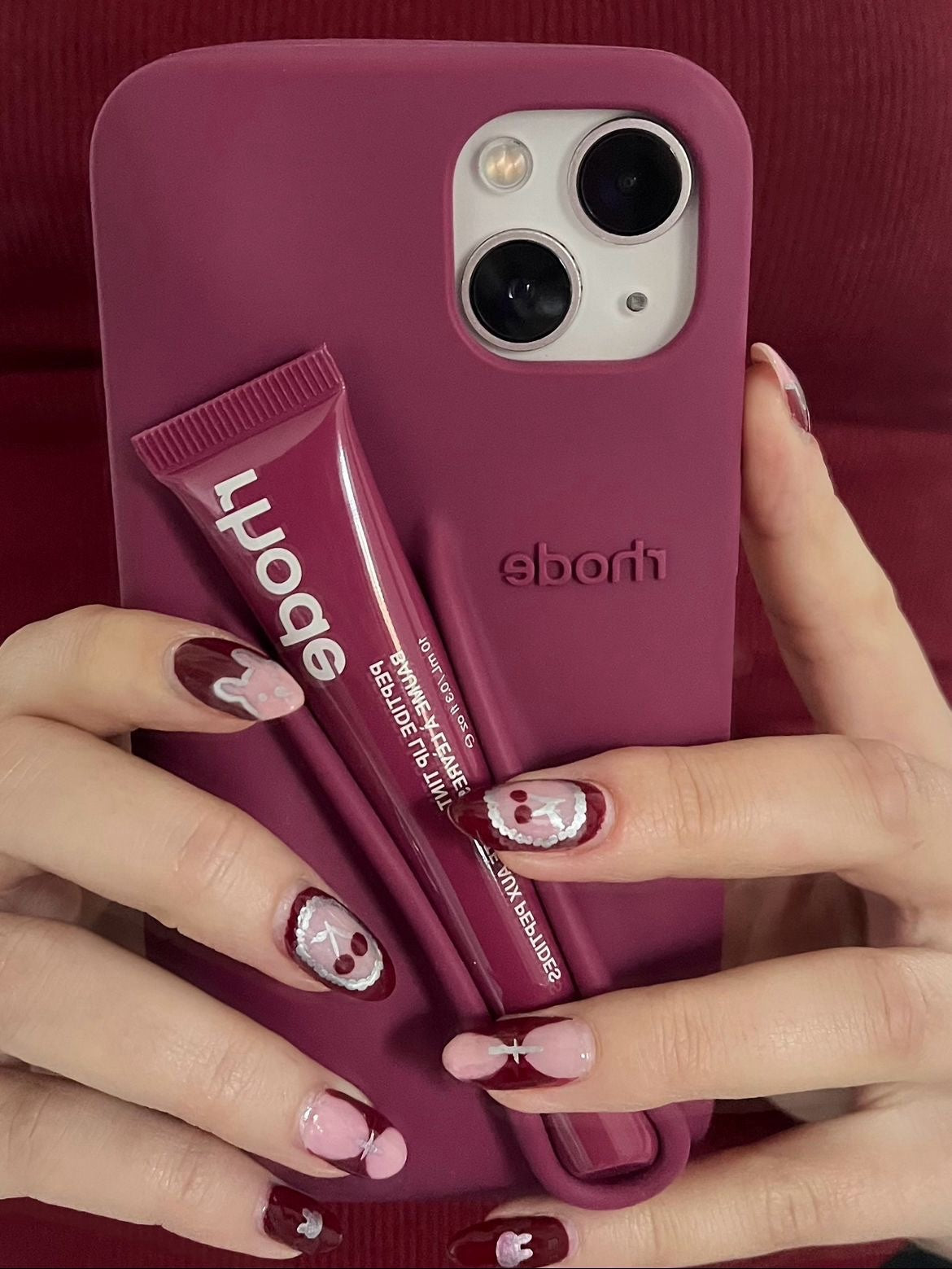 Rhode Phone Case Raspeberry