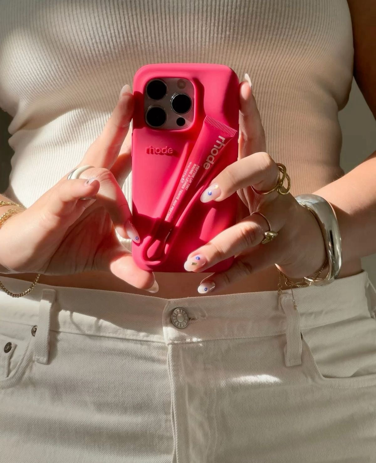 Rhode Phone Case Guava Spritz